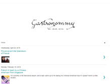 Tablet Screenshot of gastronommy.com